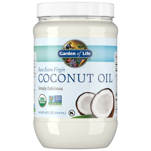 🌿✨ Discover the magic of Garden of Life Organic Extra Virgin Coconut Oil! 🥥💖 #CoconutOil #OrganicBeauty #HealthyCooking